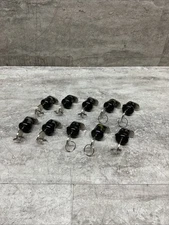 Qty 10 Honeywell FCI PK625 Fire Alarm Panel Cam Cabinet Lock W/ PK625 Key, 3/4”