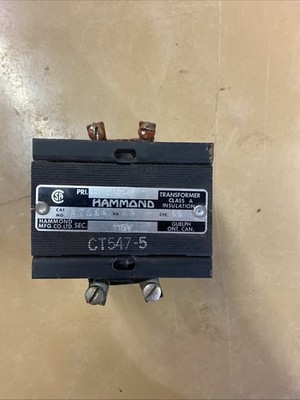 Hammond Transformer PRI 575 SEC 115 VA 50 CYC 60