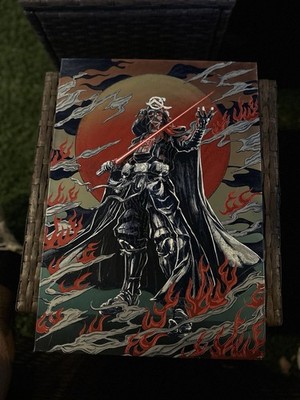 Displate Limited Edition Signed Metal Print ''Visions of Lord Vader'' 2021