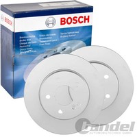2X Bosch Bremsscheiben Ø290Mm Hinten Passend FÜR MERCEDES-BENZ E-KLASSE