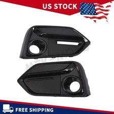 Front Bumper Fog Light Cover Left Right Fits 2020 2021 Honda Civic Hatchback Front Bumper Fog Light Cover Left Right Fits 2020 2021 Honda Civic Hatchback