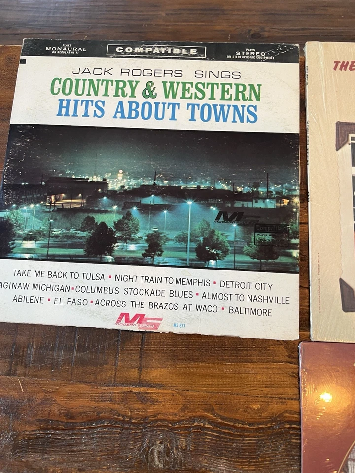 Lot of 10 Vintage Vinyl Record Albums Including John Denver Glenn Campbell - Image 3 of 4