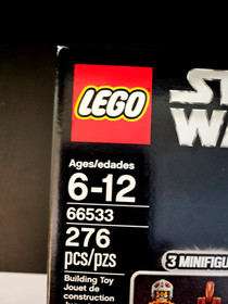 Lego Star Wars Set #66534 & #66533 3 in 1 sets 2015 New Factory Sealed