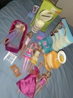 HUGE Lot 6Dolls Mattel Barbie Vintage My Scene Furniture Lot Play Diorama OOK NR