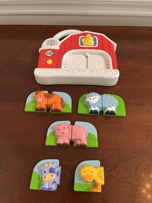 LeapFrog Fridge Farm Magnetic Animal Set Barn Animals Working