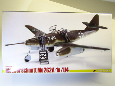 Trimaster 1:48 Scale Messerschmitt Me262A-1a/U4 model kit # MAB-110:4300