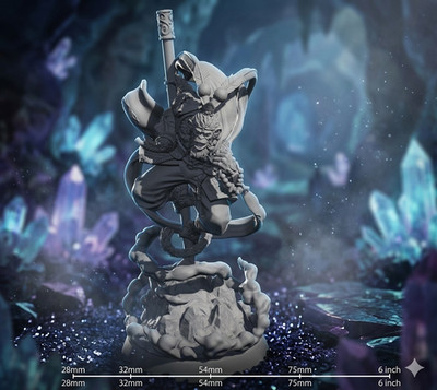 Monkey King Sun Wukong God - Japanese Chinese Fantasy 28 32 54 75 150mm Resin