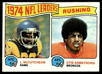 1975 Topps Football - Pick A Player - Cards 1-175