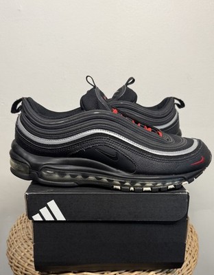 Size 9 - Nike Air Max 97 Black Sport Red 2021 Men s Sneakers