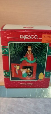 ENESCO Ornament '' Toasty Tidings'' 1993 Mouse Brighten Up 590940 Final in Series