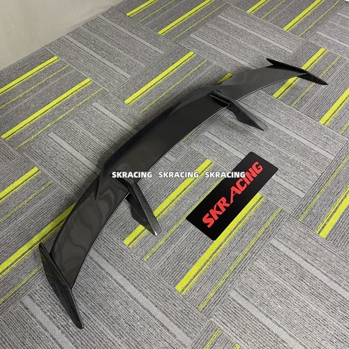 Real Carbon Fiber Rear Trunk Spoiler Wing New Style For Tesla Model 3 2017-2021 - Picture 10 of 16