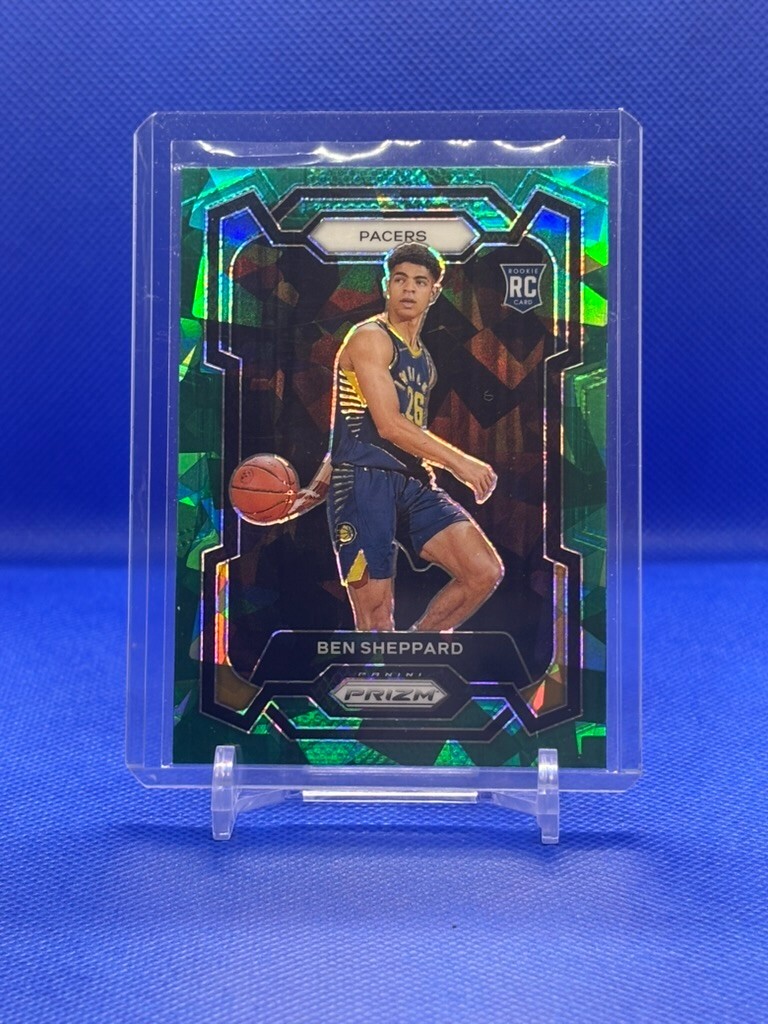 2023-24 Panini Prizm - Ben Sheppard #172 Green Ice Prizm (RC)