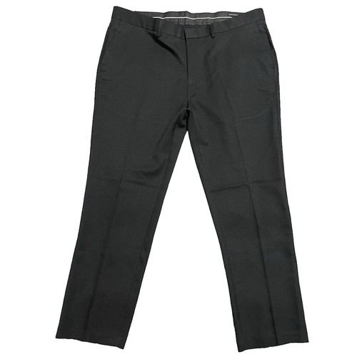 Louis Raphael 158232 Men's Pin Dot Pants Slim Fit Steel Blue Sz