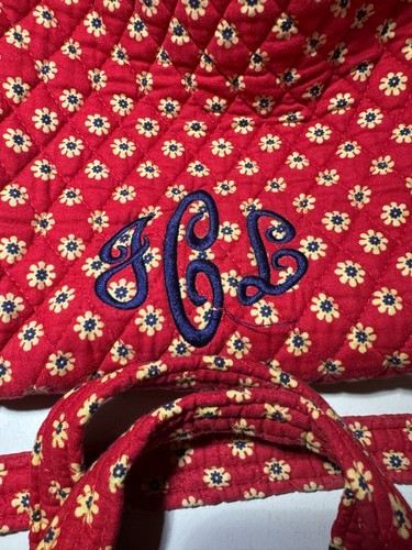 Vera Bradley Cosmetic Bag/Jewelry & Duffle Bag with Initals - Picture 2 of 4