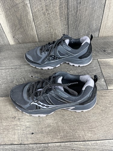 Scarpe da ginnastica donna Saucony Grid Escape TR4 grigie/nere S15423-5 taglia 8,5 - Foto 2 di 11