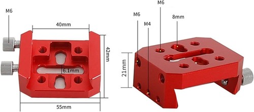 Angeleyes morsetto a coda di rondine completamente in metallo misura media per telescopi astronomici - Foto 1 di 3