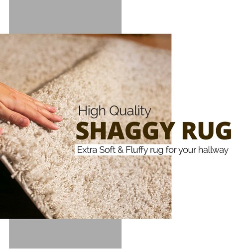 Fluffy Shaggy Rug Soft Polypropylene Shaggy Rug For Bed & Living Room Recycle - Picture 7 of 37