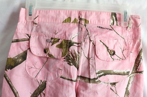 NEW w/ tags Girl's Realtree Pink Camo Casual Pants, *Choose Your Size* - Picture 6 of 8