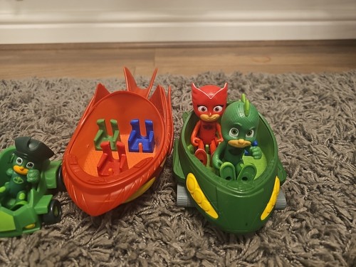 Paquete mixto de figuras de juguetes Pj Mask vehículos - Imagen 4 de 7