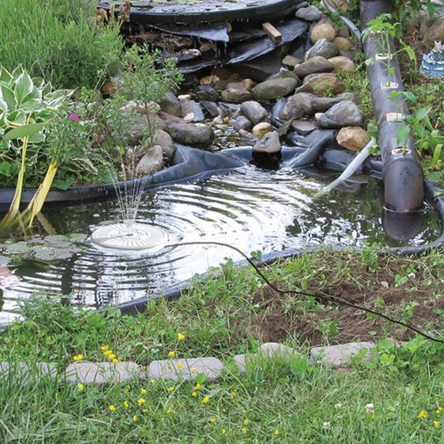 Solar Power Bird Bath Fountain Pump Upgrade 1.4W USB Fountain with 11 Nozzle Set - Picture 11 of 21