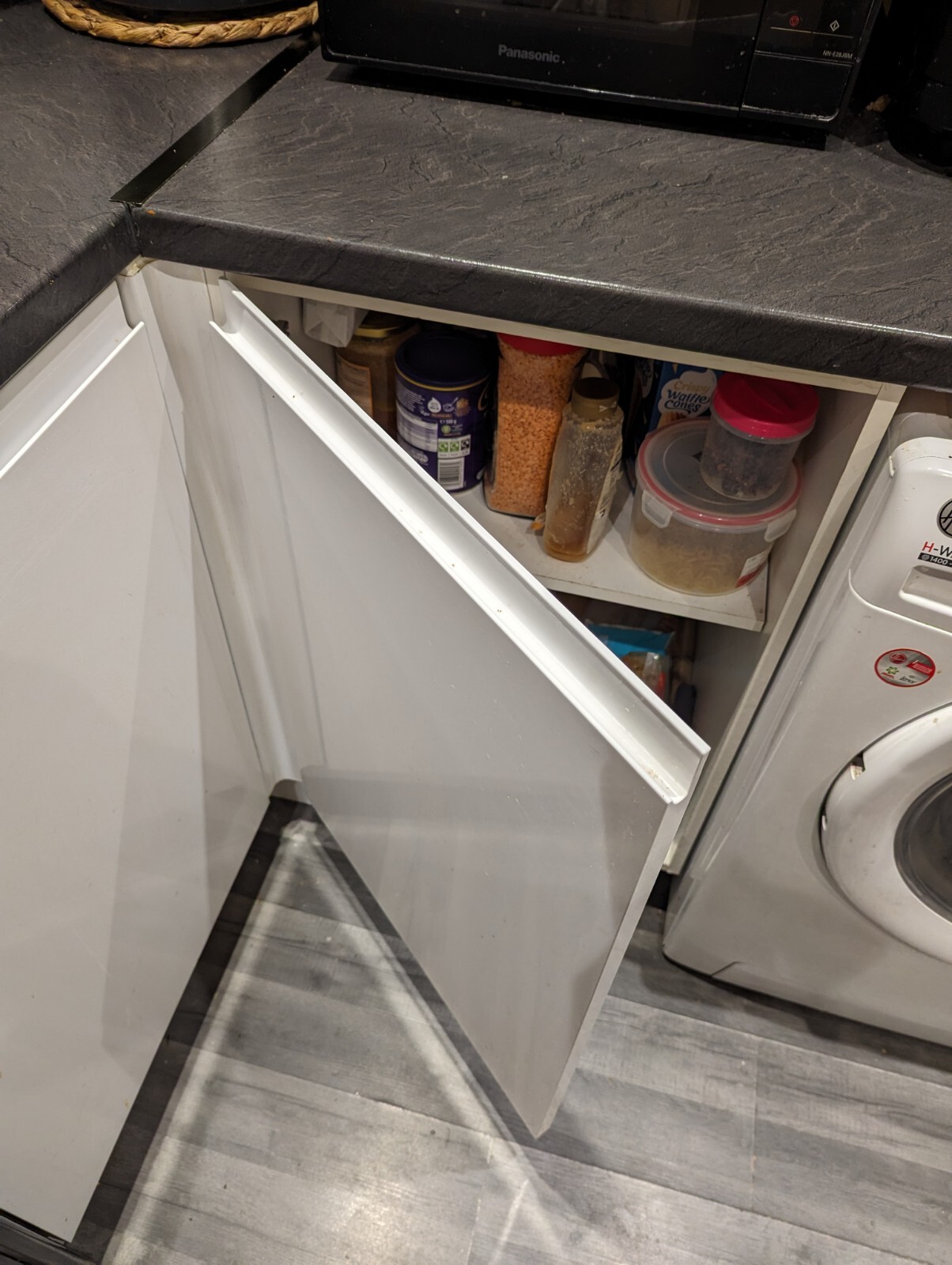 White Kitchen Units pre owned eBay