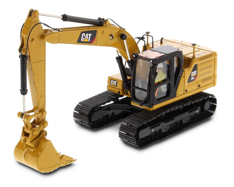 キャタピラー建機　CAT 323FL 1/50 Cat 323 Excavator Next Gen 4 Work Tools - Diecast Masters 1
