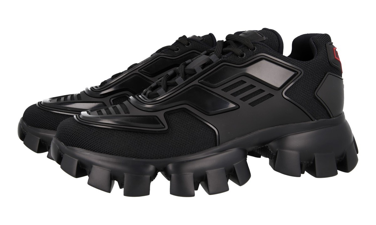 PRADA Cloudbust Thunder Sneakers - Model 2EG293 - Black