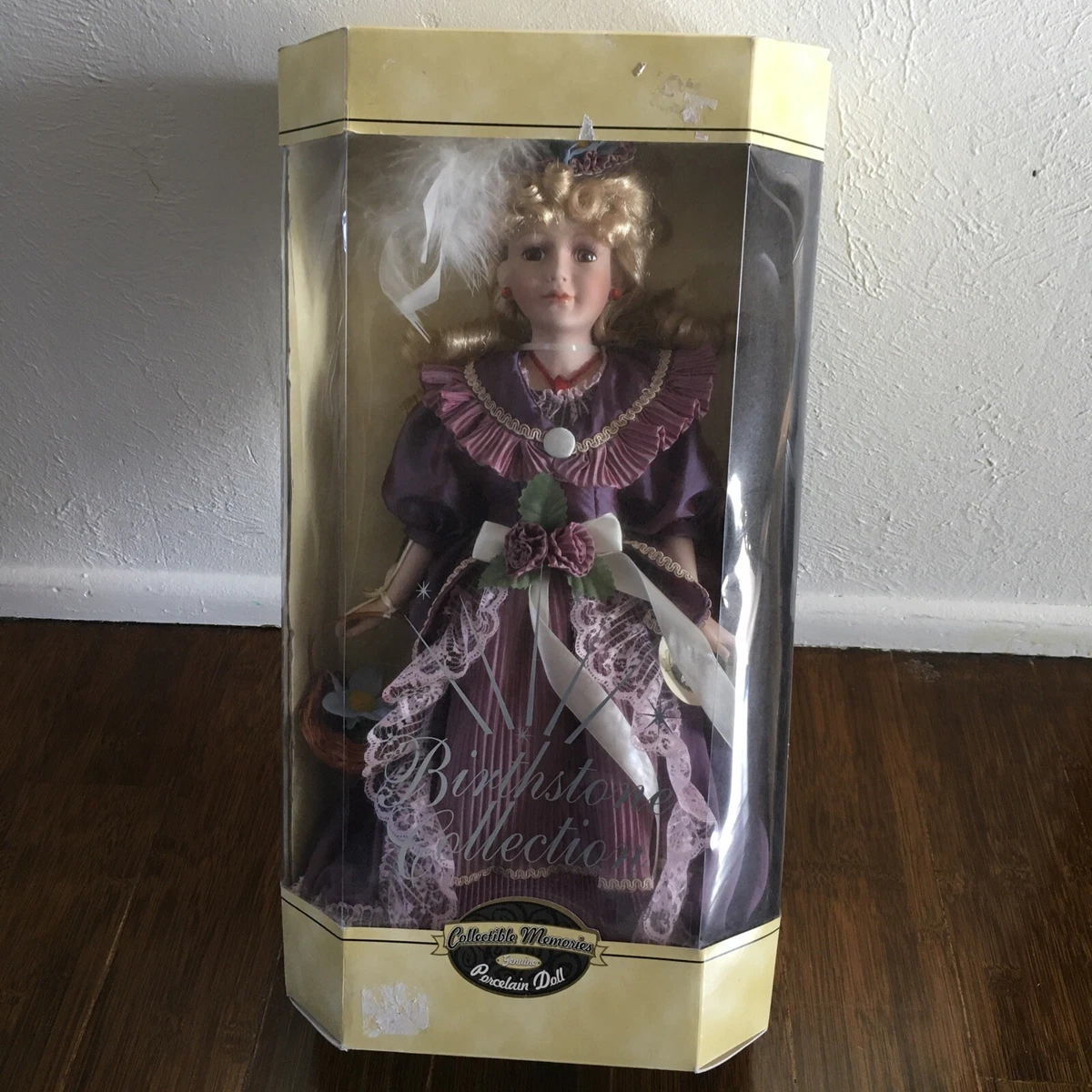 Collectible memories genuine porcelain doll limited collector's edition hotsell