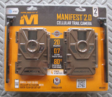 Muddy Manifest 2.0 Cellular Trail/Game Camera 2 Pack MUD-ATW-2PK AT T