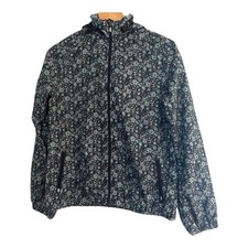 Liberty Bnwot Blue Floral Zipped Betsy Jacket Small S Rrp £195