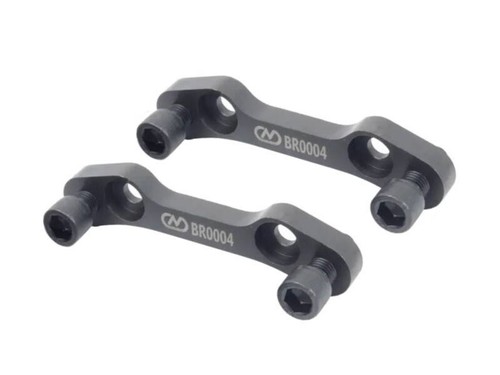 GOLF MK4 A3 BORA LEON TT OCTAVIA PORSCHE BREMBO 6 MARMITE ÉTRIER ADAPTATEUR BR04 - Picture 2 of 5