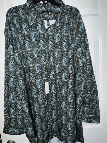 Stretch J. Ferrar Long Sleeve Shirt Size Adult XXL Big And Tall