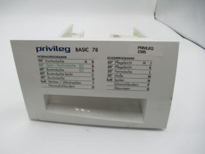 Schublade Waschmittel Waschmaschine PRIVILEG BASIC 78 Tnr12462430.8, 12462431.8