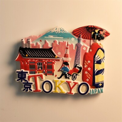 Magnete Frigorifero 3D Tokyo Tower – Souvenir Giappone In Resina – 7x5 Cm – Regalo Viaggio - 4