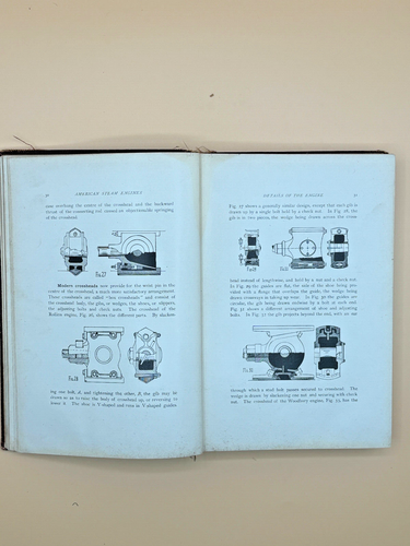 1902 AMERIKANISCHE DAMPFMASCHINEN - Praktischer Betrieb, Erstausgabe von Thomas Hawley - Bild 8 von 12