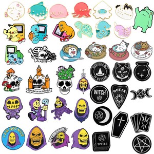 creative animal brooches cat skull lapel pin enamel pins badge brooch gift ebay