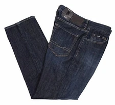 HUGO BOSS MAINE 2 MEN'S 30x32 50295766 REGULAR FIT STRETCH BLUE JEANS PANTS