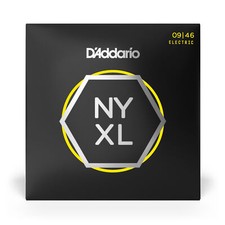 D'Addario NYXL 0946 Nickel Wound Regular Light Electric Guitar Strings 9-46