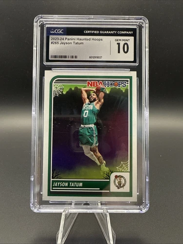2023-24 Panini Haunted Hoops - #265 Jayson Tatum CGC 10!