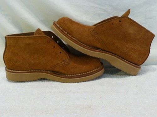 Raras Botas de Servicio Viberg 2040 Últimas Resistentes Envejecidas Ladridas Roughout para Hombre EE. UU. 7D $785 - Imagen 8 de 12