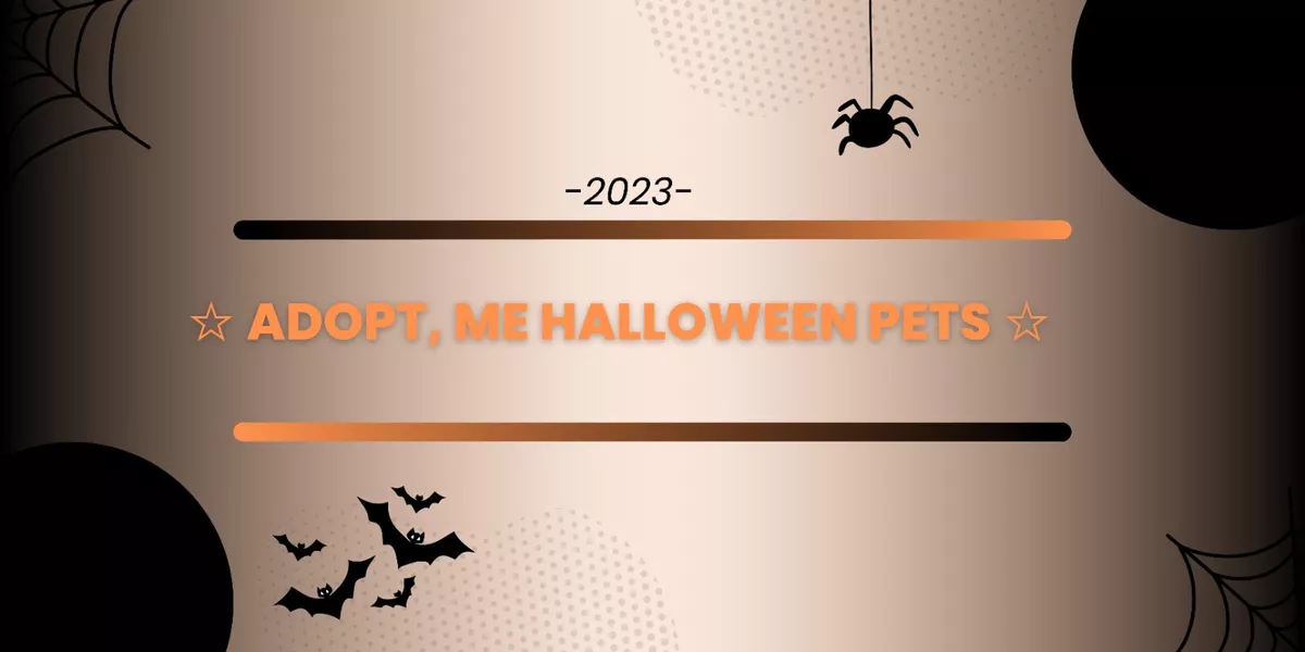 (Price Update) Halloween Week 1 Pets | Adopt Me