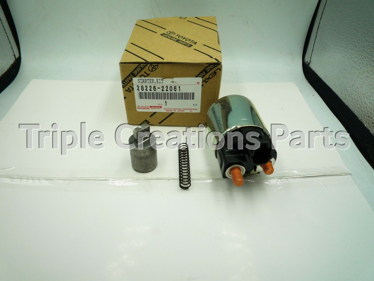 Toyota Genuine 28226-22061 Starter Kit Repair Service 2822622061