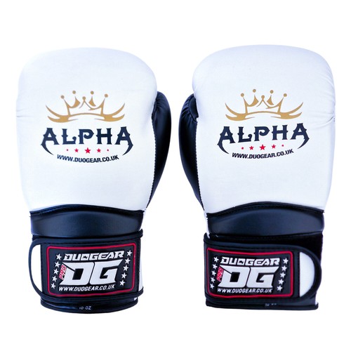 BOXING GLOVES ALPHA MUAY THAI KICKBOXING SYNTHETIC LEATHER Kids & Adults - Picture 13 of 17