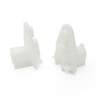 Brand New Pair of La Z Boy 55T & 55TH White Plastic Snaps - P/N 05.000098