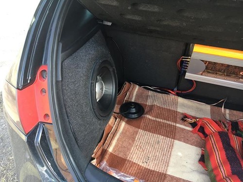 SEAT LEON 05–12 STEALTH SUB SPEAKER ENCLOSURE BOX SOUND BASS AUDIO UPGRADE CAR - Picture 11 of 12
