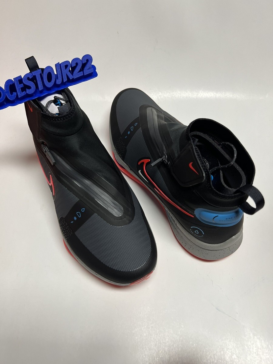 NIKE AIR ZOOM INFINITY TR 2 SHLD【G】. Nike Air Zoom Infinity Tour 2 Shield Black Red Golf Shoes