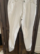 Symphony By Tredstep Riding Women's white Equestrian Trousers Size 34 Ireland