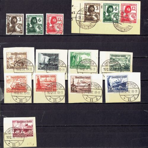 Dt. Reich kompletter Jahrgang 1937 guter Stempel