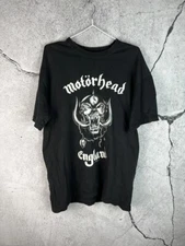 Vintage Motörhead England band tshirt