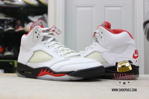 jordan 5 fire red ebay